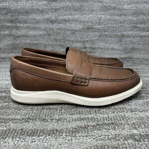 Cole Haan Original Grand Shoes Men’s 9.5M Brown Loafers Leather Slip On